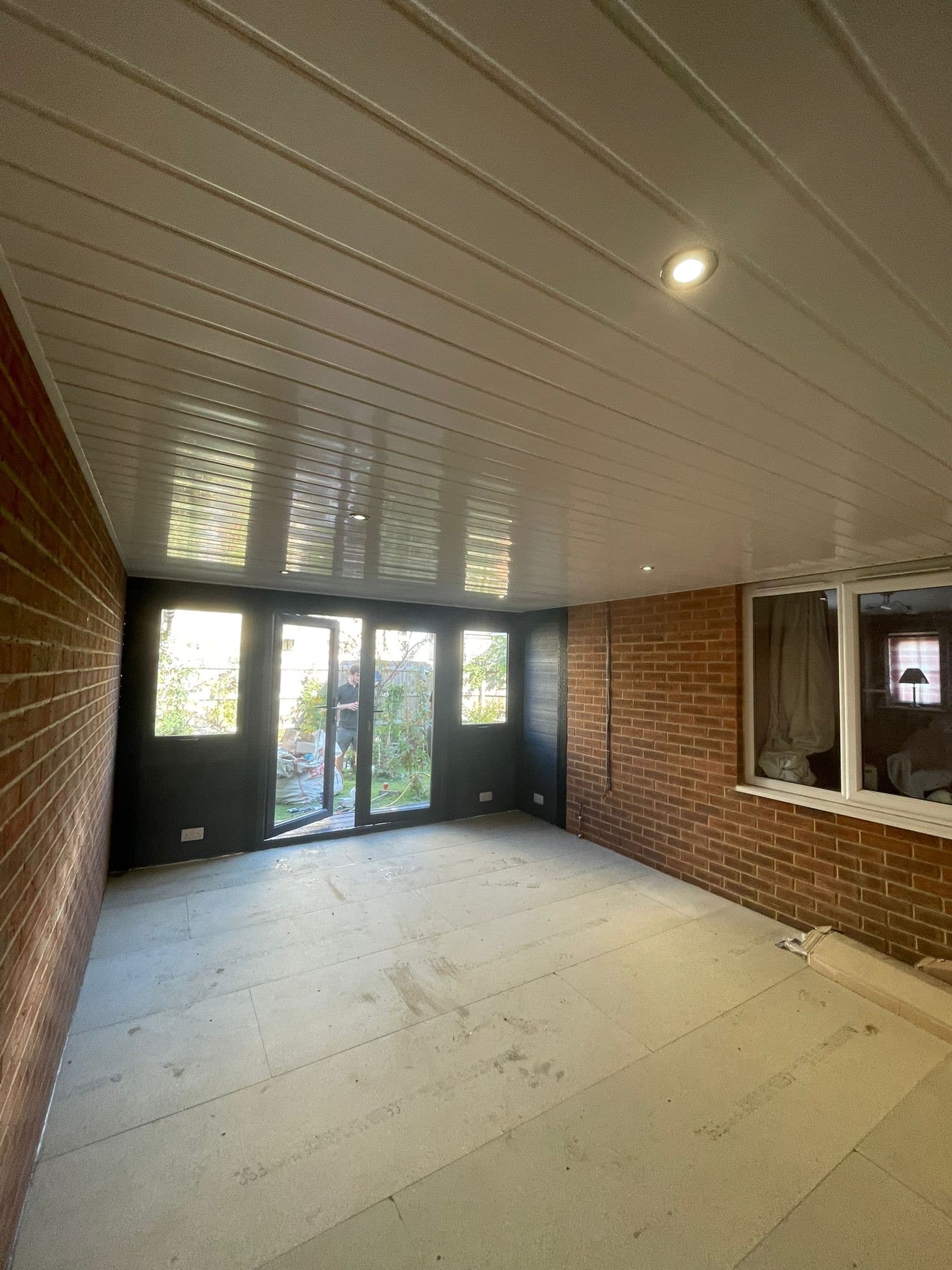 Garden room interior